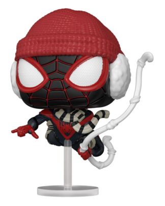 Marvel's Spider-Man POP! Games Vinyl Figur Miles Morales Winter Suit 9 cm