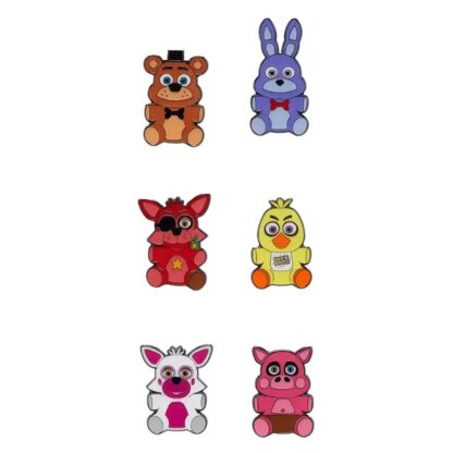 Five Nights at Freddy's Loungefly Ansteck-Pins Blind Character Display (12)