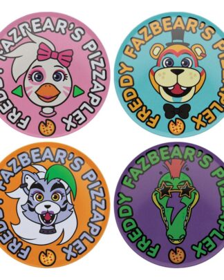 Five Nights at Freddy's Untersetzer 4er-Pack Printed Drinks