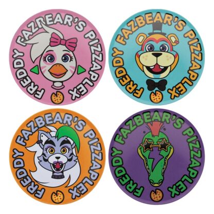 Five Nights at Freddy's Untersetzer 4er-Pack Printed Drinks