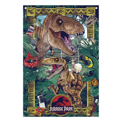 Jurassic Park Wandbehang 125 x 85 cm
