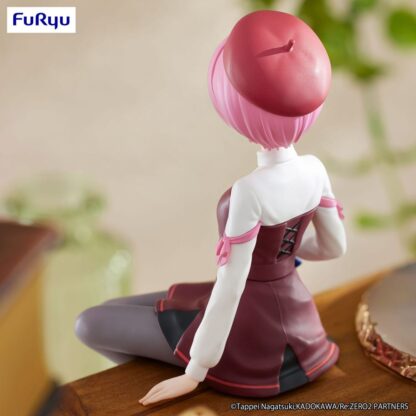 Re:Zero Starting Life in Another World Noodle Stopper PVC Statue Ram Book Girl Ver. 14 cm – Bild 3