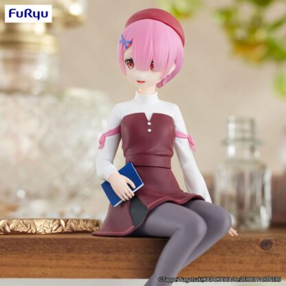 Re:Zero Starting Life in Another World Noodle Stopper PVC Statue Ram Book Girl Ver. 14 cm – Bild 6
