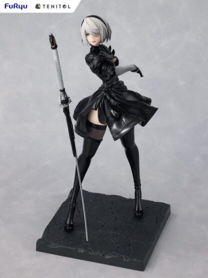 NieR:Automata Tenitol PVC Statue 2B Ver1.1a 22 cm – Bild 6
