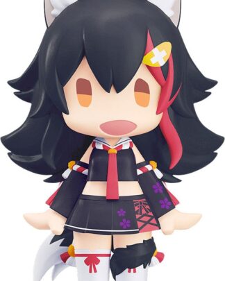 Hololive Production HELLO! GOOD SMILE Actionfigur Ookami Mio 10 cm