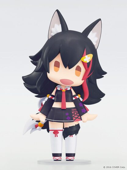 Hololive Production HELLO! GOOD SMILE Actionfigur Ookami Mio 10 cm – Bild 3