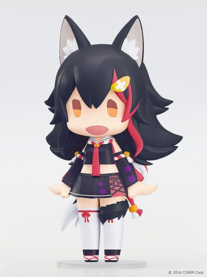 Hololive Production HELLO! GOOD SMILE Actionfigur Ookami Mio 10 cm – Bild 4