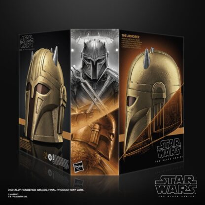Star Wars: The Mandalorian Black Series Elektronischer Helm The Armorer – Bild 4