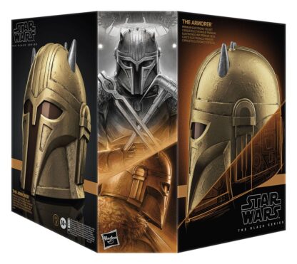 Star Wars: The Mandalorian Black Series Elektronischer Helm The Armorer – Bild 5