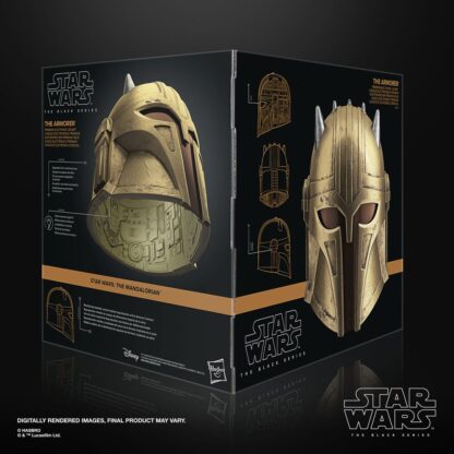 Star Wars: The Mandalorian Black Series Elektronischer Helm The Armorer – Bild 6