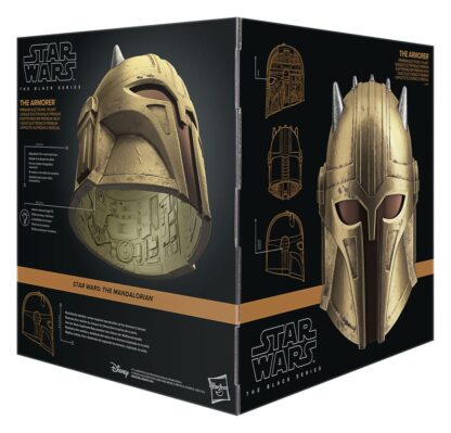 Star Wars: The Mandalorian Black Series Elektronischer Helm The Armorer – Bild 7