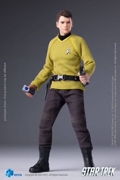 Star Trek 2009 Exquisite Super Series Actionfigur 1/12 Chekov 16 cm – Bild 4