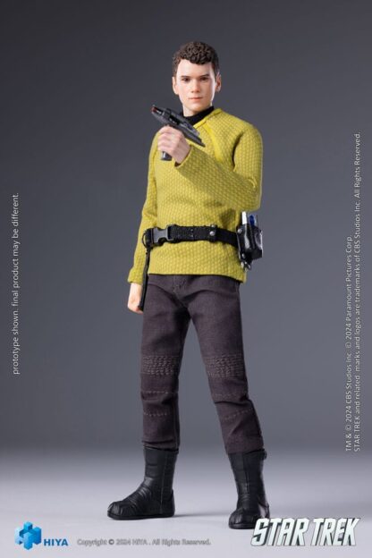 Star Trek 2009 Exquisite Super Series Actionfigur 1/12 Chekov 16 cm – Bild 5