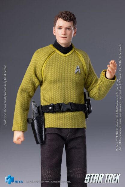 Star Trek 2009 Exquisite Super Series Actionfigur 1/12 Chekov 16 cm – Bild 6