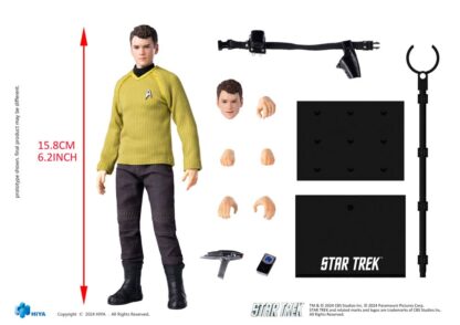 Star Trek 2009 Exquisite Super Series Actionfigur 1/12 Chekov 16 cm – Bild 15