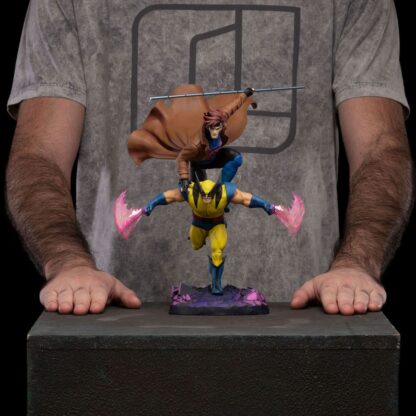 Marvel Deluxe Art Scale Statue 1/10 X-Men´97 Gambit & Wolverine 29 cm – Bild 11