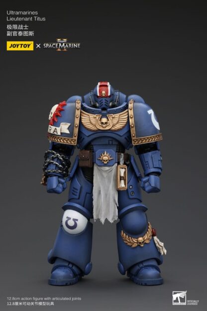 Warhammer 40k Actionfigur 1/18 Uitramarines Lieutenant Titus 13 cm