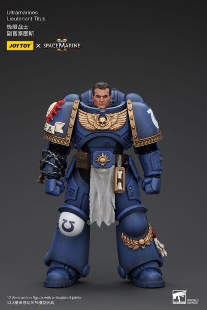 Warhammer 40k Actionfigur 1/18 Uitramarines Lieutenant Titus 13 cm – Bild 3