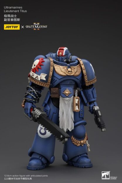 Warhammer 40k Actionfigur 1/18 Uitramarines Lieutenant Titus 13 cm – Bild 6