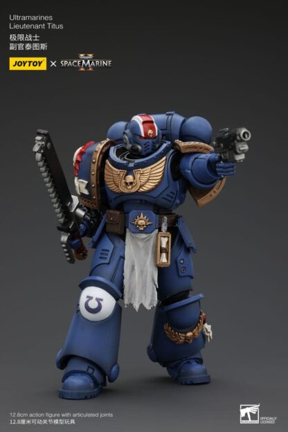 Warhammer 40k Actionfigur 1/18 Uitramarines Lieutenant Titus 13 cm – Bild 7