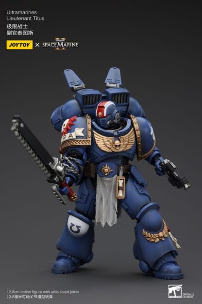 Warhammer 40k Actionfigur 1/18 Uitramarines Lieutenant Titus 13 cm – Bild 8