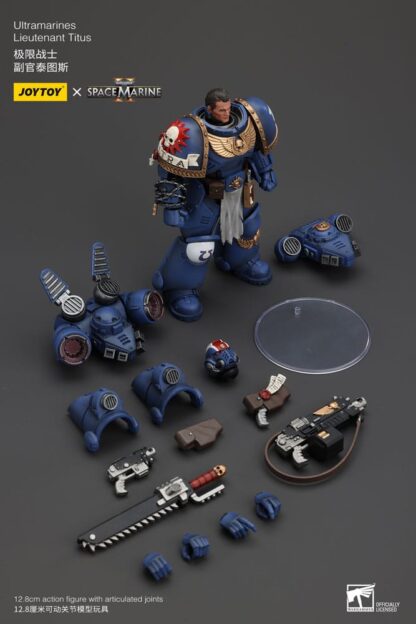 Warhammer 40k Actionfigur 1/18 Uitramarines Lieutenant Titus 13 cm – Bild 9