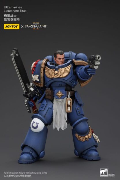 Warhammer 40k Actionfigur 1/18 Uitramarines Lieutenant Titus 13 cm – Bild 10
