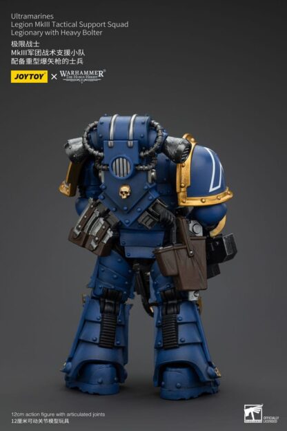 Warhammer The Horus Heresy Actionfigur 1/18 Ultramarines Legion MKIII Tactical Support Squad Legionary with Heavy Bolter 12 cm – Bild 4