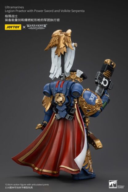 Warhammer The Horus Heresy Actionfigur 1/18 Ultramarines Legion Praetor with Power Sword and Volkite Serpenta 20 cm – Bild 4