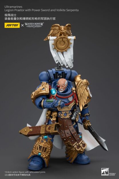 Warhammer The Horus Heresy Actionfigur 1/18 Ultramarines Legion Praetor with Power Sword and Volkite Serpenta 20 cm – Bild 9