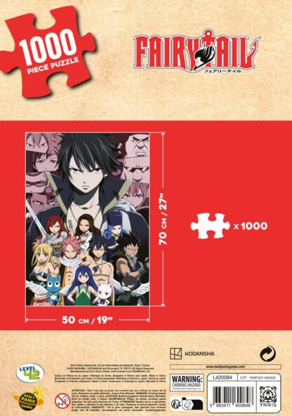 Fairy Tail Puzzle The Guild (1000 Teile) – Bild 2