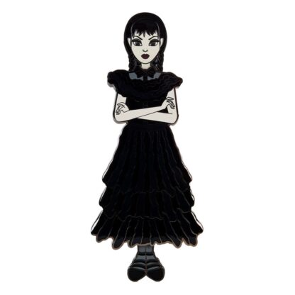 Wednesday by Loungefly Pin Ansteck-Pins 4er-Set Wednesday Addams Paper Doll 3 cm – Bild 3