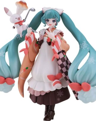 Character Vocal Series 01: Hatsune Miku Figma Actionfigur Snow Miku: Winter Delicacy Ver. 14 cm