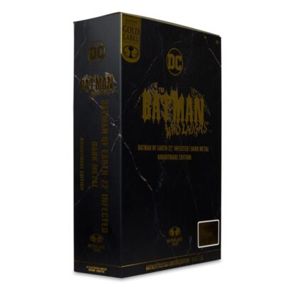 DC Multiverse Actionfigur Batman of Earth-22 Infected (Dark Metal) Knightmare Edition (Gold Label) 18 cm – Bild 10