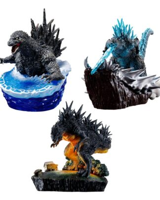Godzilla Petitrama EX Series Sammelfiguren 3er-Pack From Zero To Minus One Set 9 cm