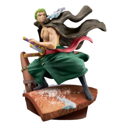One Piece Petitrama PVC Mini-Statue Logbox Re Birth Egghead Set 9 cm – Bild 5