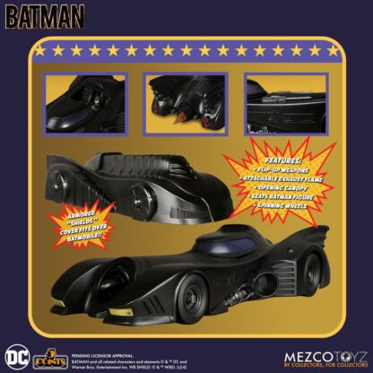 Batman (1989) 5 Points Fahrzeug Batmobile – Bild 3