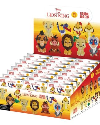Disney 3D PVC-Taschenanhänger Display Lion King (24)