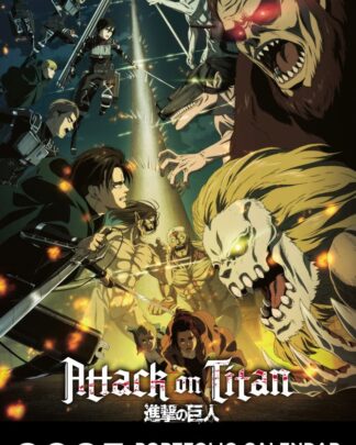 Attack on Titan Portfolio Kalender 2025 *Englische Version*