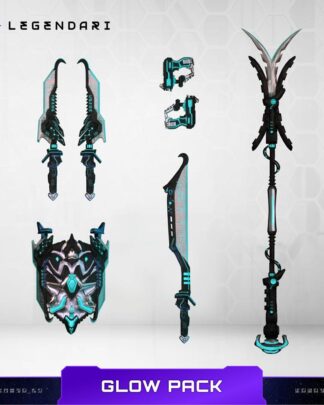Legendari Zubehör-Set Glow Weapons Pack