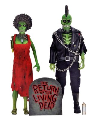 Verdammt, die Zombies kommen Clothed Actionfiguren 2er-Pack Trash & Suicide 20 cm