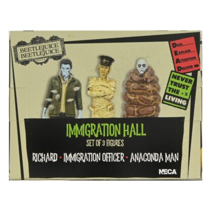 Beetlejuice Beetlejuice Figuren 3er-Pack Immigration Hall 1 10 cm – Bild 2