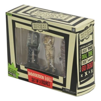 Beetlejuice Beetlejuice Figuren 3er-Pack Immigration Hall 1 10 cm – Bild 3