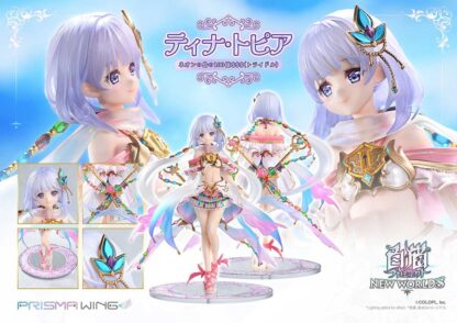 White Cat Project Prisma Wing PVC Statue 1/7 Tina Topia (The 10 Billion Tridollars of Neon Island) 22 cm – Bild 2