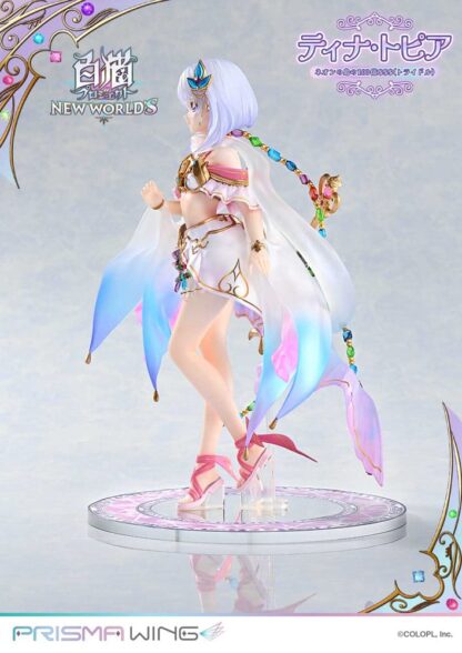 White Cat Project Prisma Wing PVC Statue 1/7 Tina Topia (The 10 Billion Tridollars of Neon Island) 22 cm – Bild 4