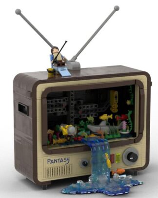 Original-Retro Series Bauset Vintage Television 19 cm