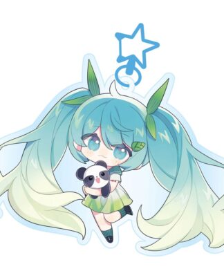 Hatsune Miku Acryl Schlüsselanhänger Kawaii Spring Time
