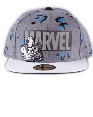 Marvel Snapback Cap Logo Retro Classic AOP