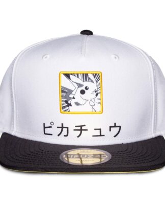 Pokémon Snapback Cap Pikachu Black, White, Yellow