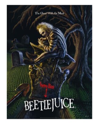 Beetlejuice Kunstdruck The Ghost With the Most 41 x 61 cm - ungerahmt